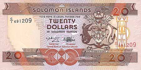 ソロモン諸島ドル(表)