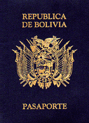 ボリビアーノパスポート