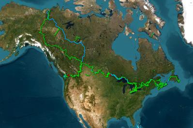 驚異のスケール！カナダの「トランス・カナダ・トレイル」は万里の長城より遥かに長い！