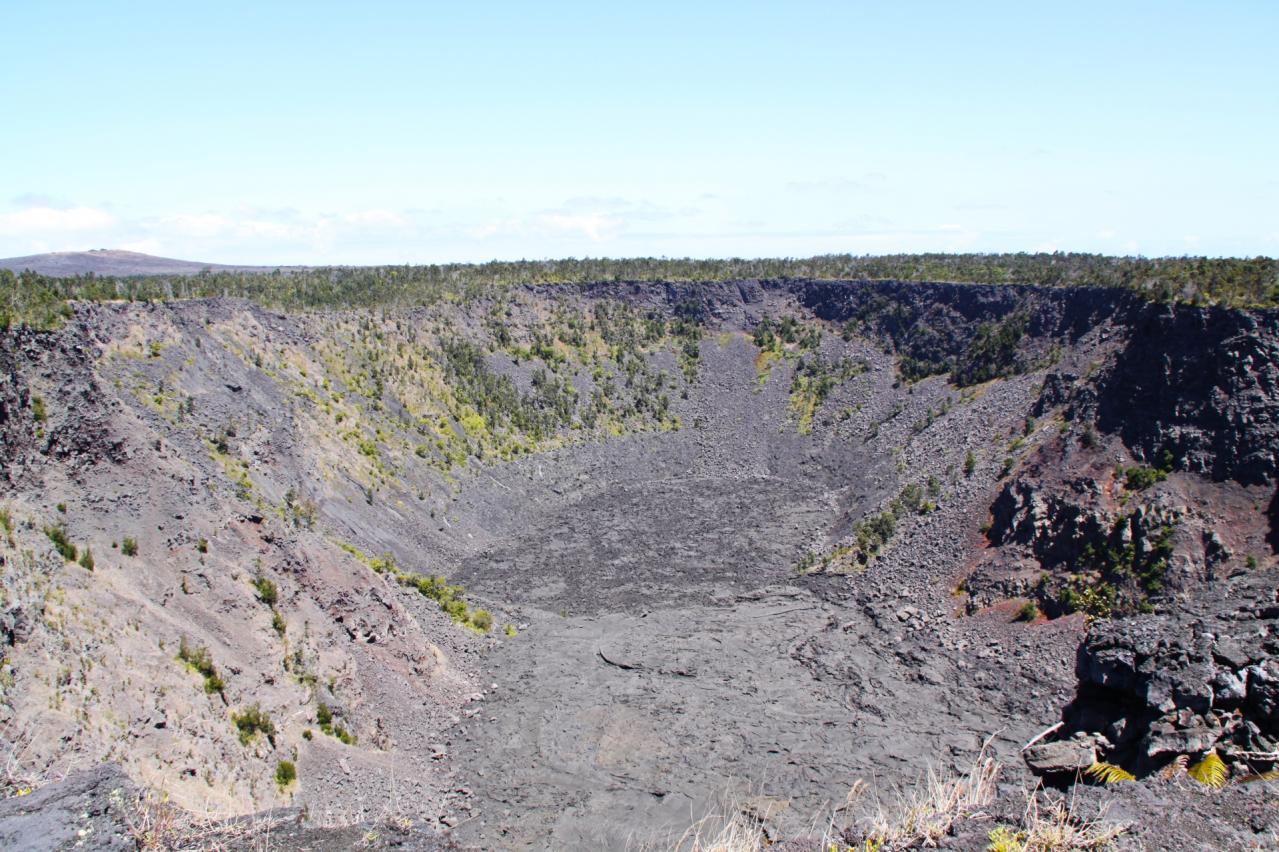 キラウエア火山風景