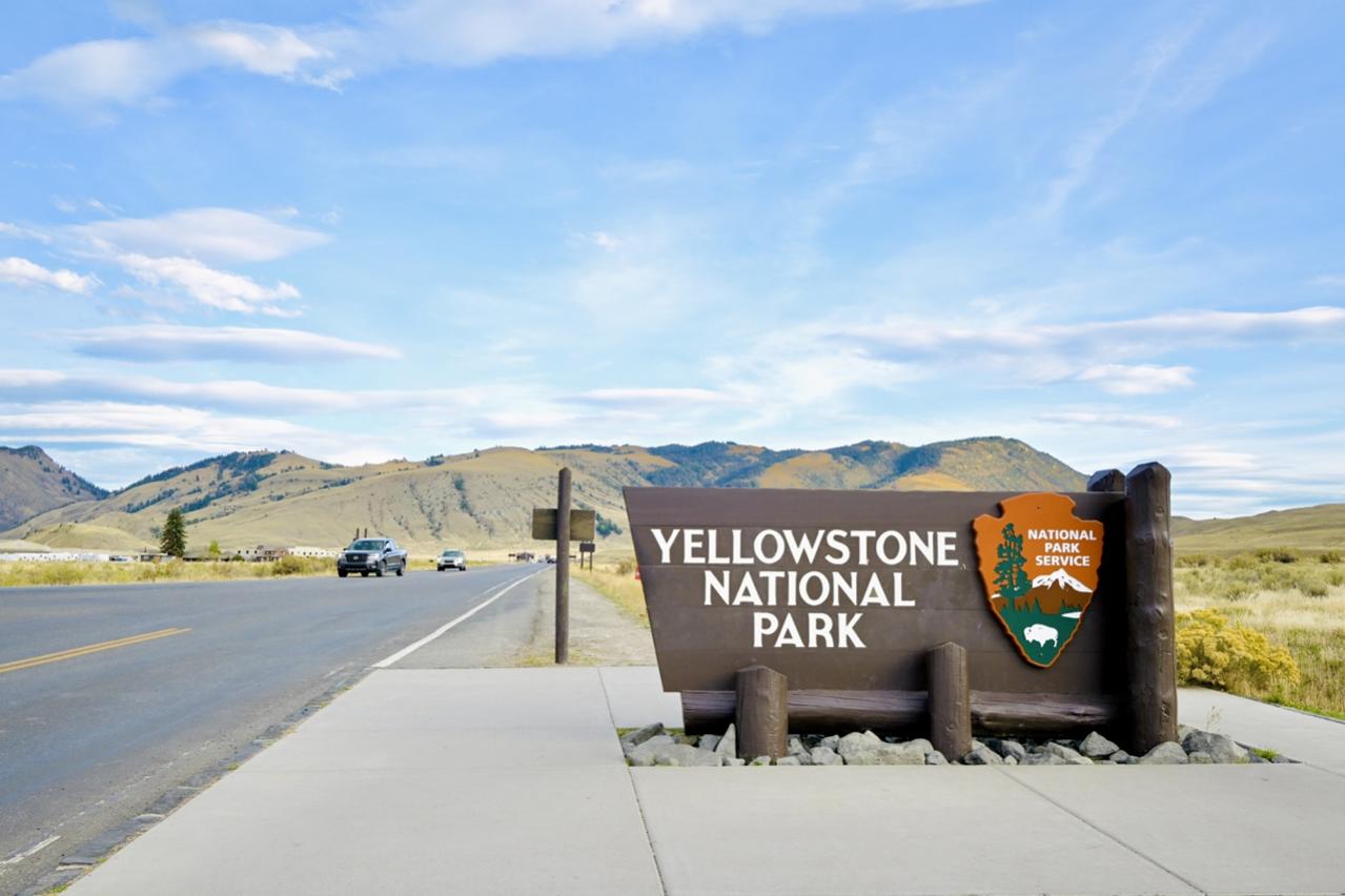 イエローストーン国立公園　北門