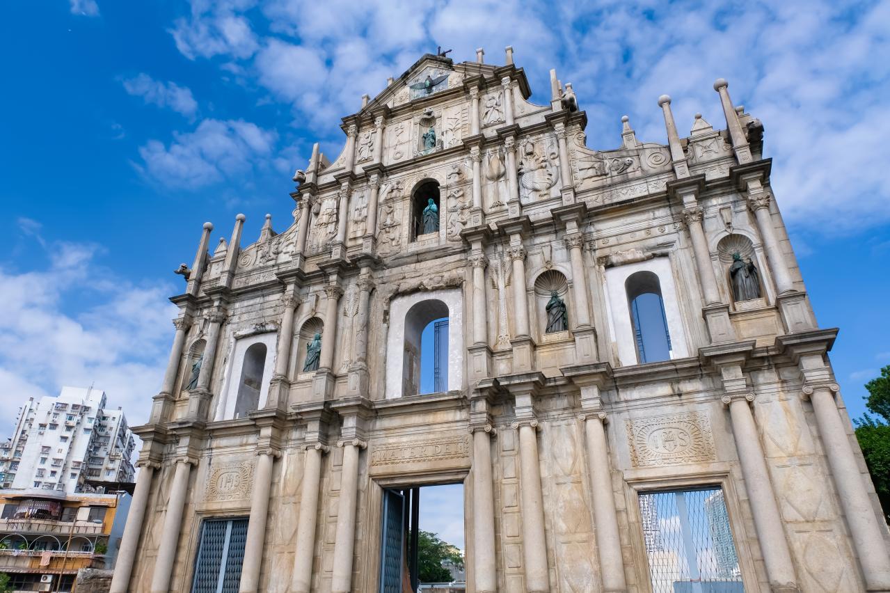 マカオ 聖ポール天主堂跡