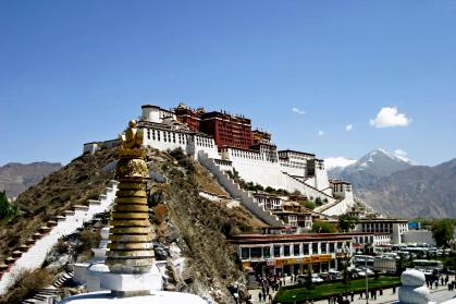 ラサのポタラ宮歴史地区